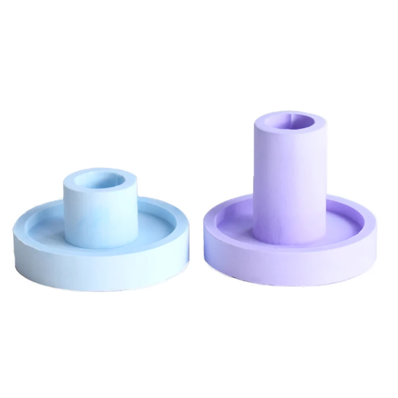 DIY Cylindrical Candlestick Mould Candle Holder Gypsum Resin Silica Gel Mold Round Candlestick Silicone Mold Home Decoration
DIY Cylindrical Candlestick Mould Candle Holder Gypsum Resin Silica Gel Mold Round Candlestick Silicone Mold Home Decoration