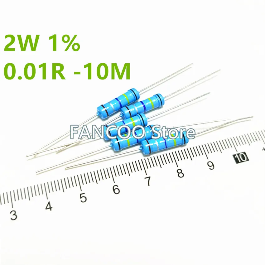 200PCS/BAG 2W 1% Metal FIlm Resistor 11R-100R 11R 12R 13R 15R 16R 18R 20R 22R 24R 27R 30R 33R 36R 39R 43R 47R 51R 56R 62R 68R
200PCS/BAG 2W 1% Metal FIlm Resistor 11R-100R 11R 12R 13R 15R 16R 18R 20R 22R 24R 27R 30R 33R 36R 39R 43R 47R 51R 56R 62R 68R