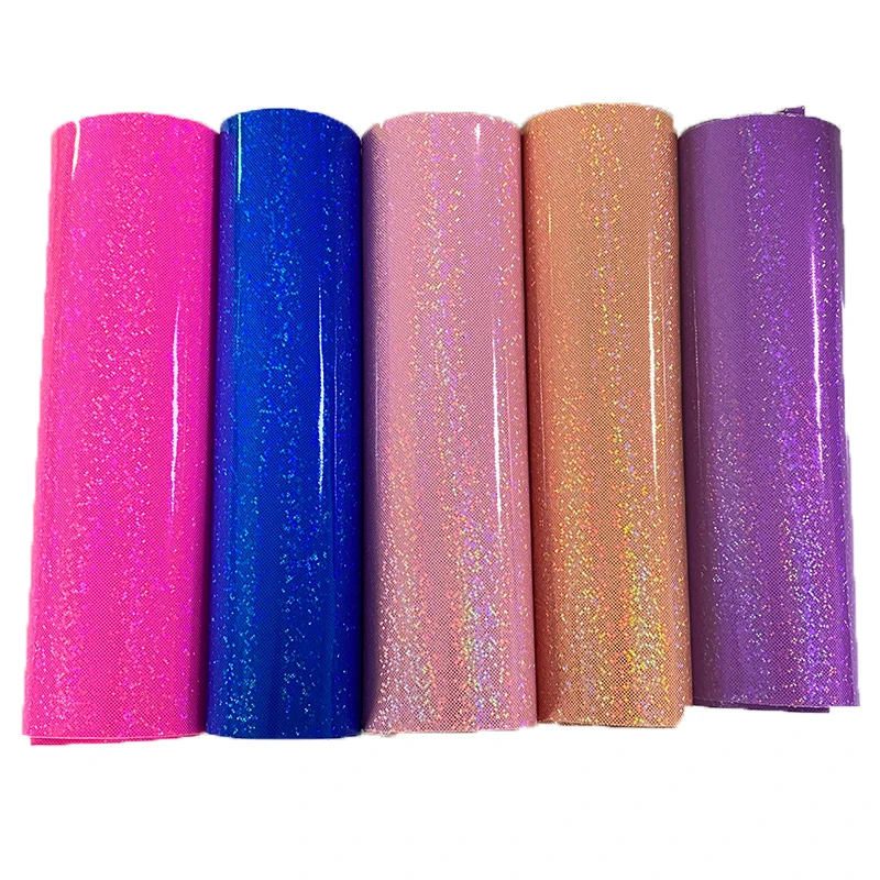 30x135cm Smooth Shiny Holographic Crystal Glitter PU Faux Leather Fabric Sheet for Making Shoe/Bag/Clothing/DIY Accessories
30x135cm Smooth Shiny Holographic Crystal Glitter PU Faux Leather Fabric Sheet for Making Shoe/Bag/Clothing/DIY Accessories