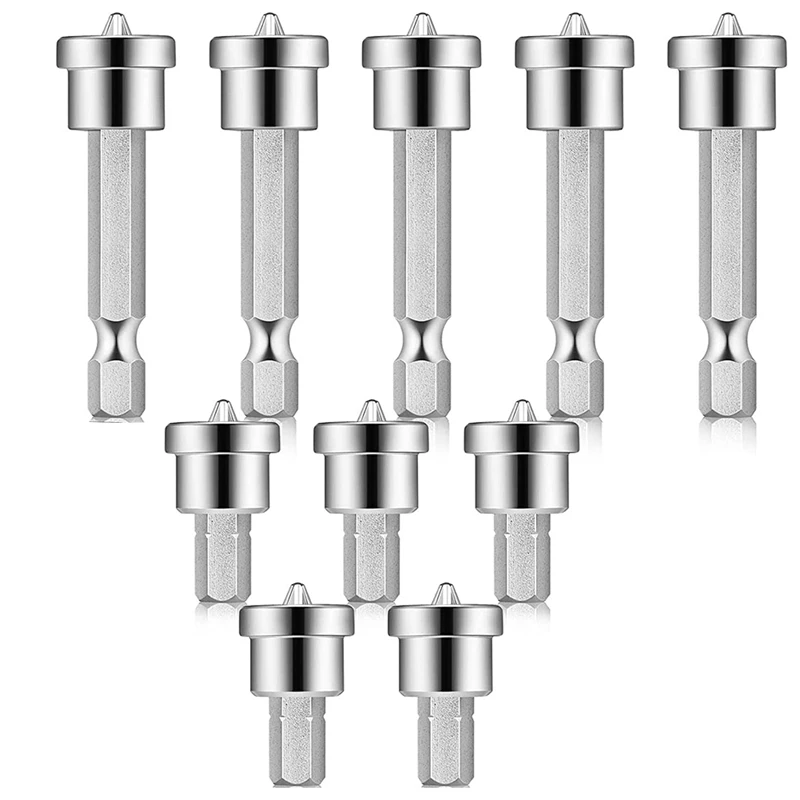 Hot HG-10 Pcs Magnetic Positioning Screwdriver Bits Set Batch Head Drywall Screw Bits, 5 Pcs For 25Mm, 5 Pcs For 50Mm
Hot HG-10 Pcs Magnetic Positioning Screwdriver Bits Set Batch Head Drywall Screw Bits, 5 Pcs For 25Mm, 5 Pcs For 50Mm