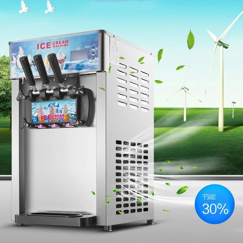 Soft Serve Ice Cream Machine Small Desktop Ice Cream Maker Machine 3 Flavors Sundae Ice Cream
Soft Serve Ice Cream Machine Small Desktop Ice Cream Maker Machine 3 Flavors Sundae Ice Cream