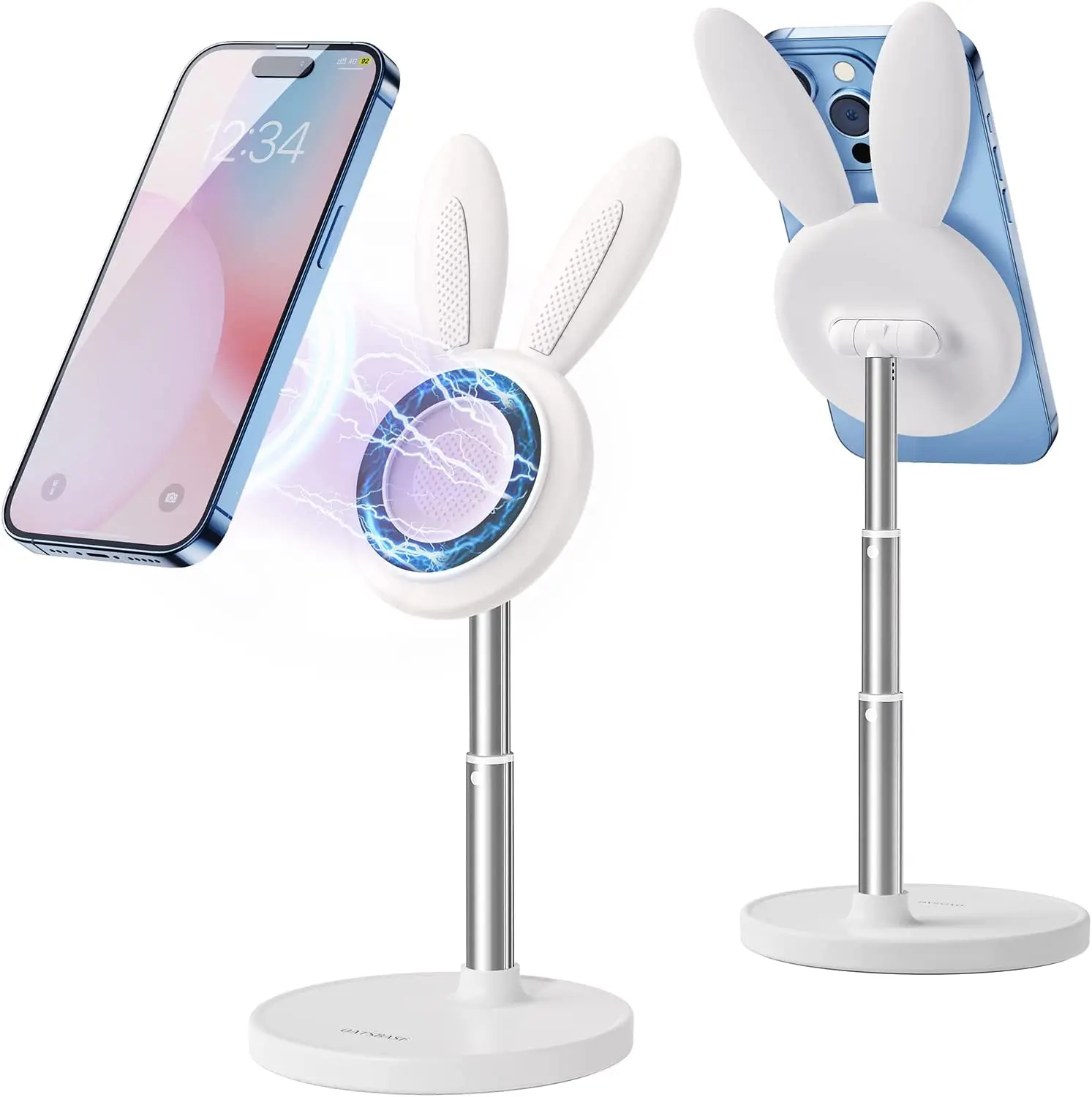 Cute Rabbit/Cat Phone Holder, Compatible with All Mobile Tablets, Adjustable Angle and Height, Plastic/aluminum Alloy Rod
Cute Rabbit/Cat Phone Holder, Compatible with All Mobile Tablets, Adjustable Angle and Height, Plastic/aluminum Alloy Rod