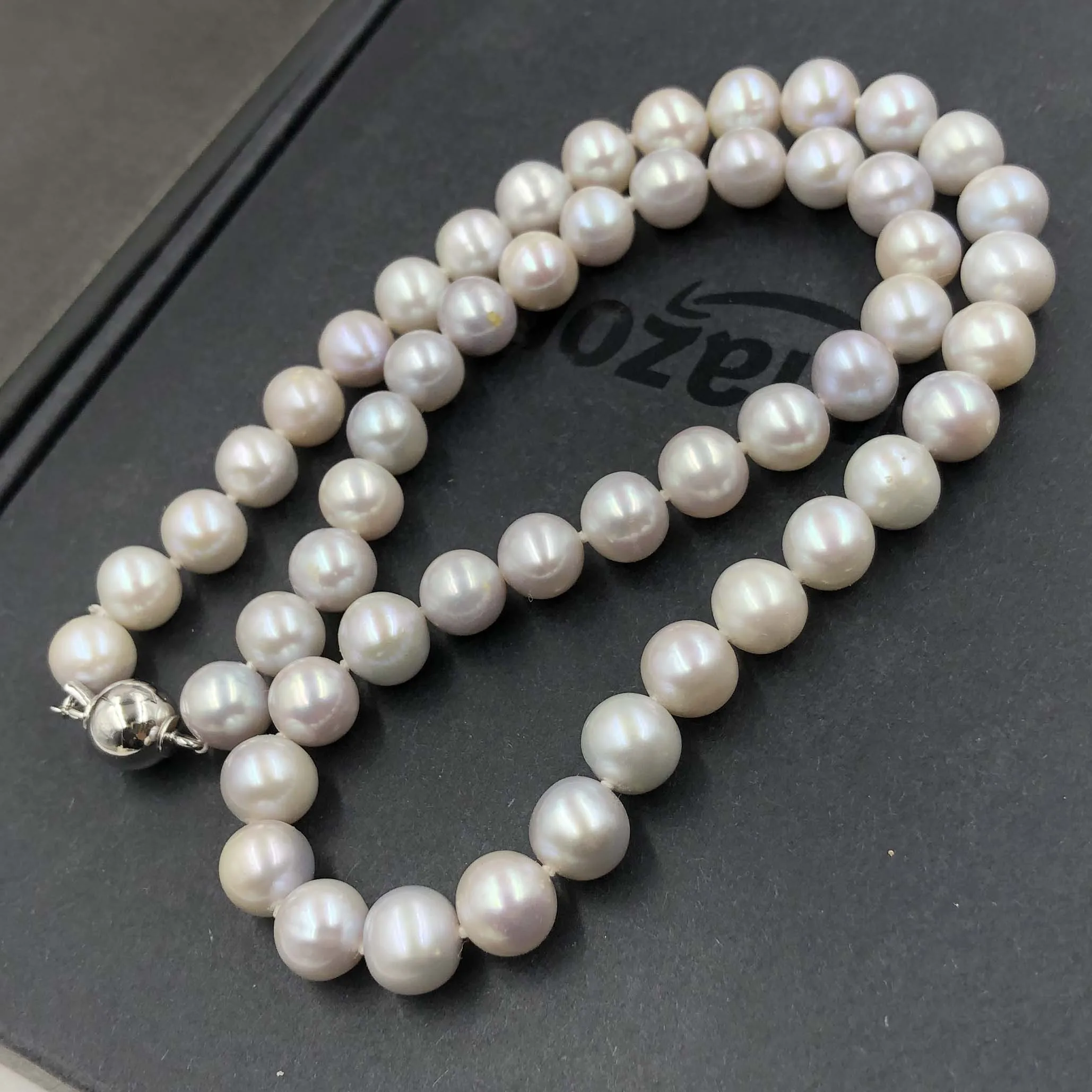 ELEISPL 8mm Light Blue Gray Freshwater Pearl Necklace Free Shipping #22010018
ELEISPL 8mm Light Blue Gray Freshwater Pearl Necklace Free Shipping #22010018