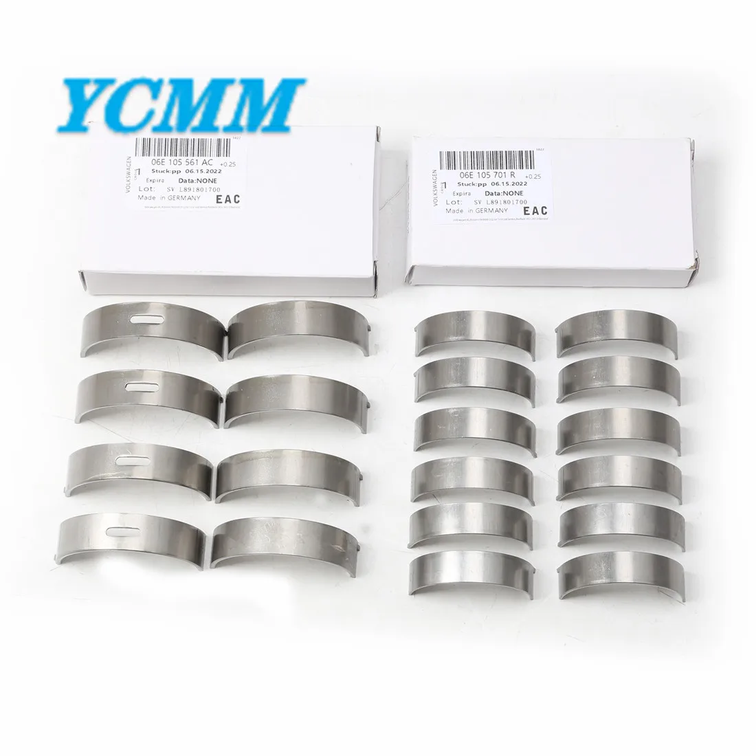 Car Main Crankshaft &Con Rod Bearings Kit STD+0.25MM 3.0T/3.2L For VW Touareg Audi A5 8T3 A6 Q7 SQ5 8RB 06E105561AC 06E105701R
Car Main Crankshaft &Con Rod Bearings Kit STD+0.25MM 3.0T/3.2L For VW Touareg Audi A5 8T3 A6 Q7 SQ5 8RB 06E105561AC 06E105701R