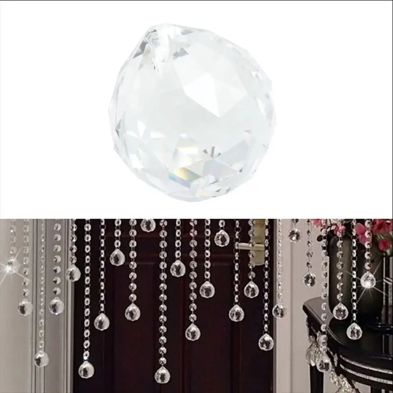 1PC Clear Crystal Lamp Ball Hanging Prism Suncatcher Wedding Decor 20mm Drop Shipping
1PC Clear Crystal Lamp Ball Hanging Prism Suncatcher Wedding Decor 20mm Drop Shipping