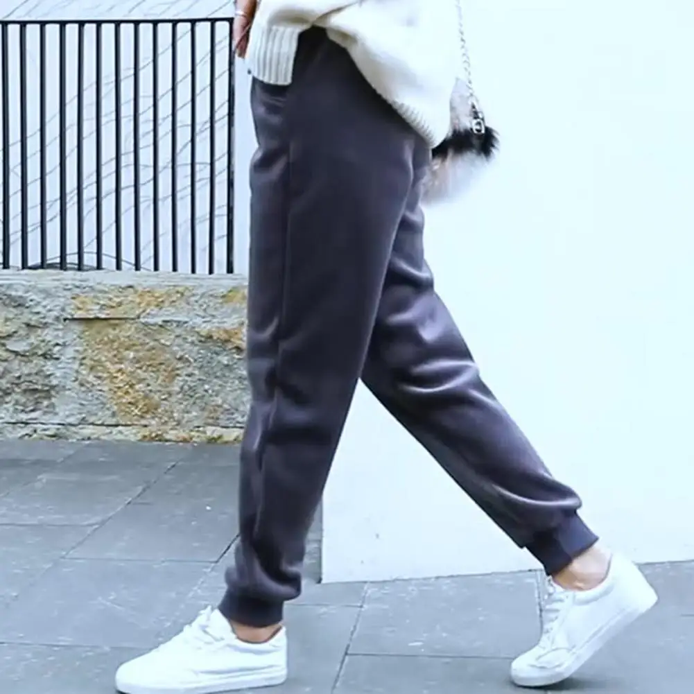 Sweatpants Terrific Deep Crotch Winter Pants All Match Women Pants Solid Color for Outdoor
Sweatpants Terrific Deep Crotch Winter Pants All Match Women Pants Solid Color for Outdoor