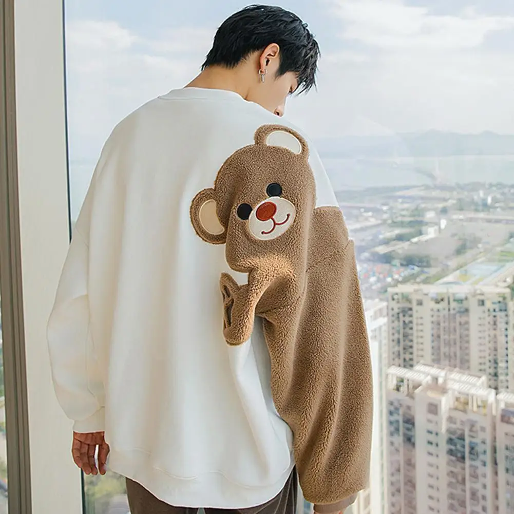 Bear Casual Sweatshirt Men Tops Harajuku Streetwear Women Sweatshirts Couple Winter Pullover Bear Autumn Fleece Clothes 202 L1s2
Bear Casual Sweatshirt Men Tops Harajuku Streetwear Women Sweatshirts Couple Winter Pullover Bear Autumn Fleece Clothes 202 L1s2