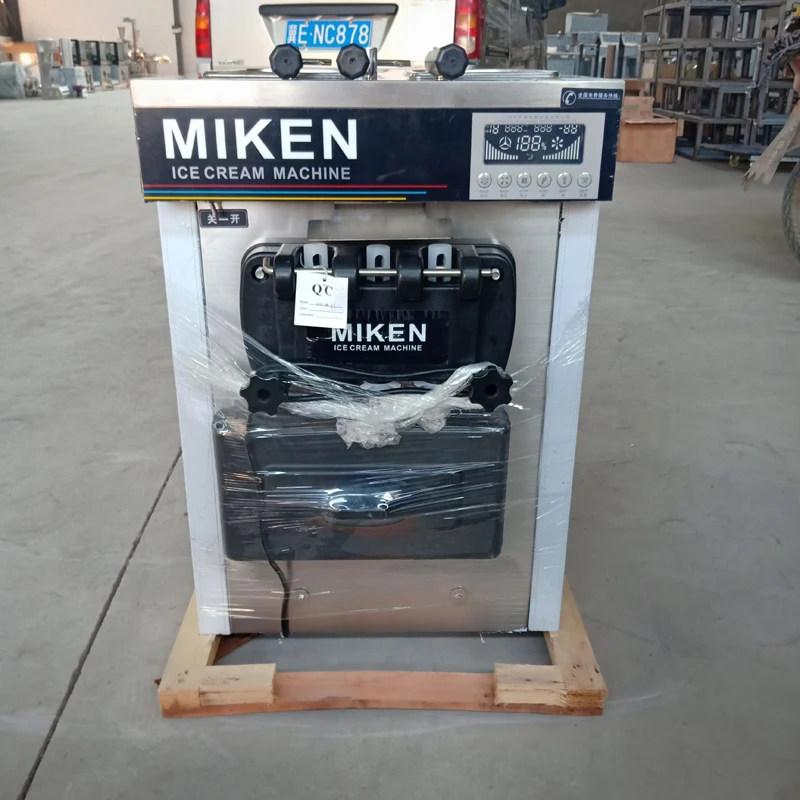 Tabletop Three Color Ice Cream Machine Commercial Ice Cream Maker Machine Automatic Sweet Cone Soft Ice Cream Machine
Tabletop Three Color Ice Cream Machine Commercial Ice Cream Maker Machine Automatic Sweet Cone Soft Ice Cream Machine