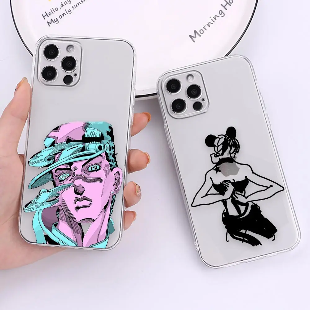 Clear Apple 14 Case For iPhone Apple 14 12 13 Mini 11 Pro 8 7 6 6S Plus X XR XS Max SE Case Funda JoJo's Bizarre Adventure Anime
Clear Apple 14 Case For iPhone Apple 14 12 13 Mini 11 Pro 8 7 6 6S Plus X XR XS Max SE Case Funda JoJo's Bizarre Adventure Anime