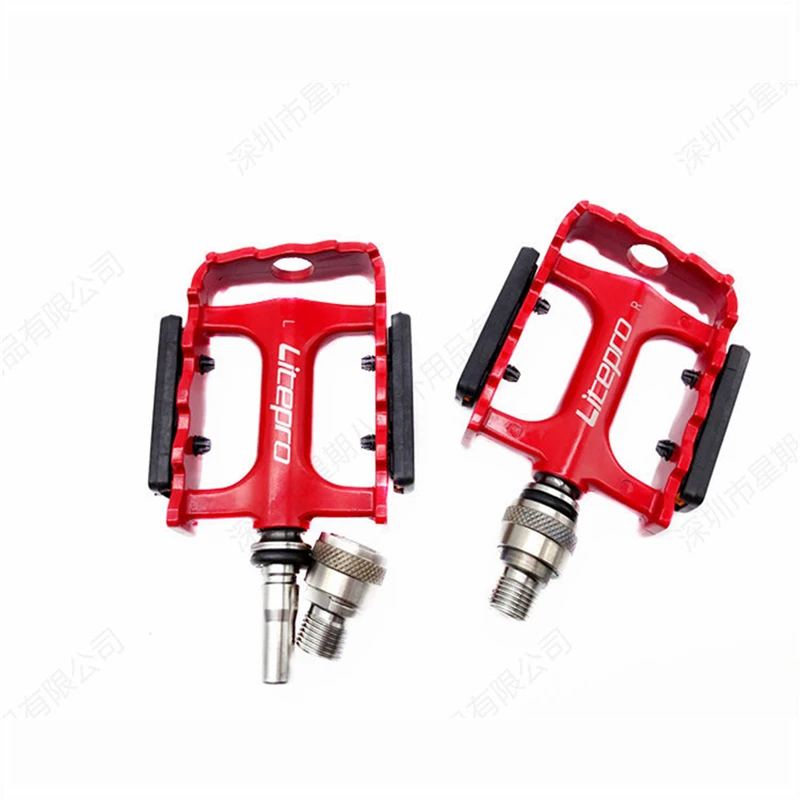 LITEPRO G-08 Folding Bike Quick Release Pedal For Brompton EIEIO Aluminum Alloy 3 Sealed Bearing Pedals Bicycle Parts
LITEPRO G-08 Folding Bike Quick Release Pedal For Brompton EIEIO Aluminum Alloy 3 Sealed Bearing Pedals Bicycle Parts
