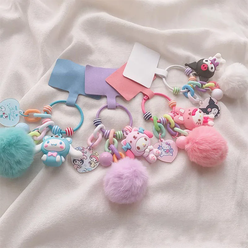 New Sanrio Hellokitty Kuromi Cinnamoroll Kawaii Japanese Cartoon Cute Key Chain Schoolbag Pendant Girl Mobile Phone Trinkets
New Sanrio Hellokitty Kuromi Cinnamoroll Kawaii Japanese Cartoon Cute Key Chain Schoolbag Pendant Girl Mobile Phone Trinkets