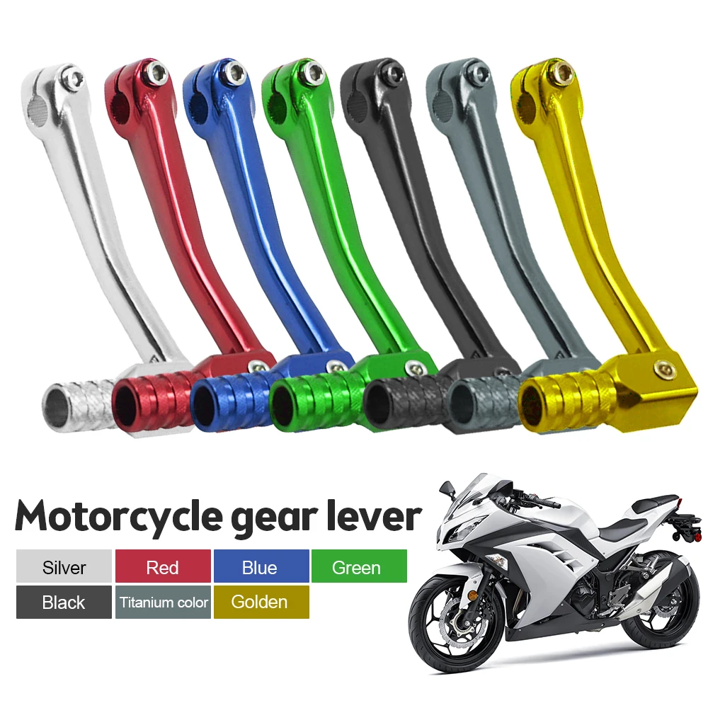 Motorcycle Gear Lever CNC Folding Aluminum Gear Lever Suitable For KAYO T2 T4 T4l ATV Off-road Vehicles Motorcycle Accessories
Motorcycle Gear Lever CNC Folding Aluminum Gear Lever Suitable For KAYO T2 T4 T4l ATV Off-road Vehicles Motorcycle Accessories