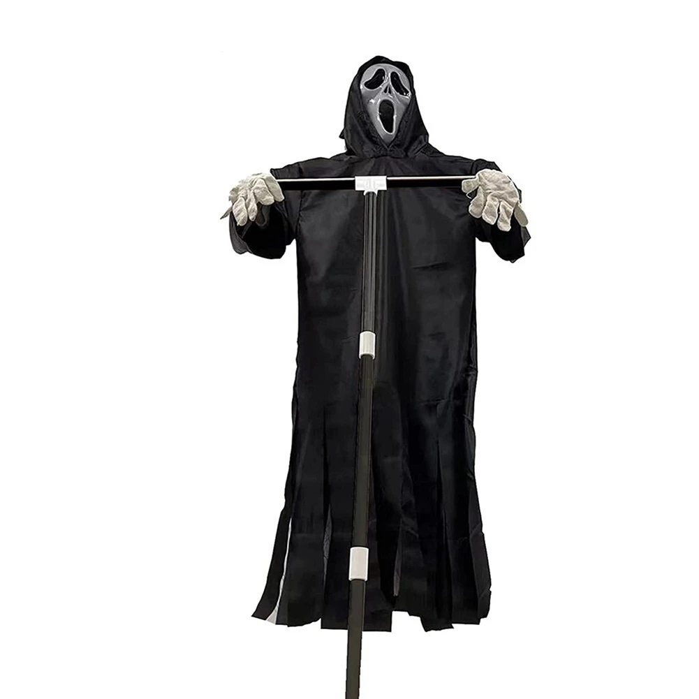 Grimace Halloween Decorations Garden Grim Reaper Ghostface Scarecrow Hanging Scary Scream Ghost Party Outdoor Decor
Grimace Halloween Decorations Garden Grim Reaper Ghostface Scarecrow Hanging Scary Scream Ghost Party Outdoor Decor