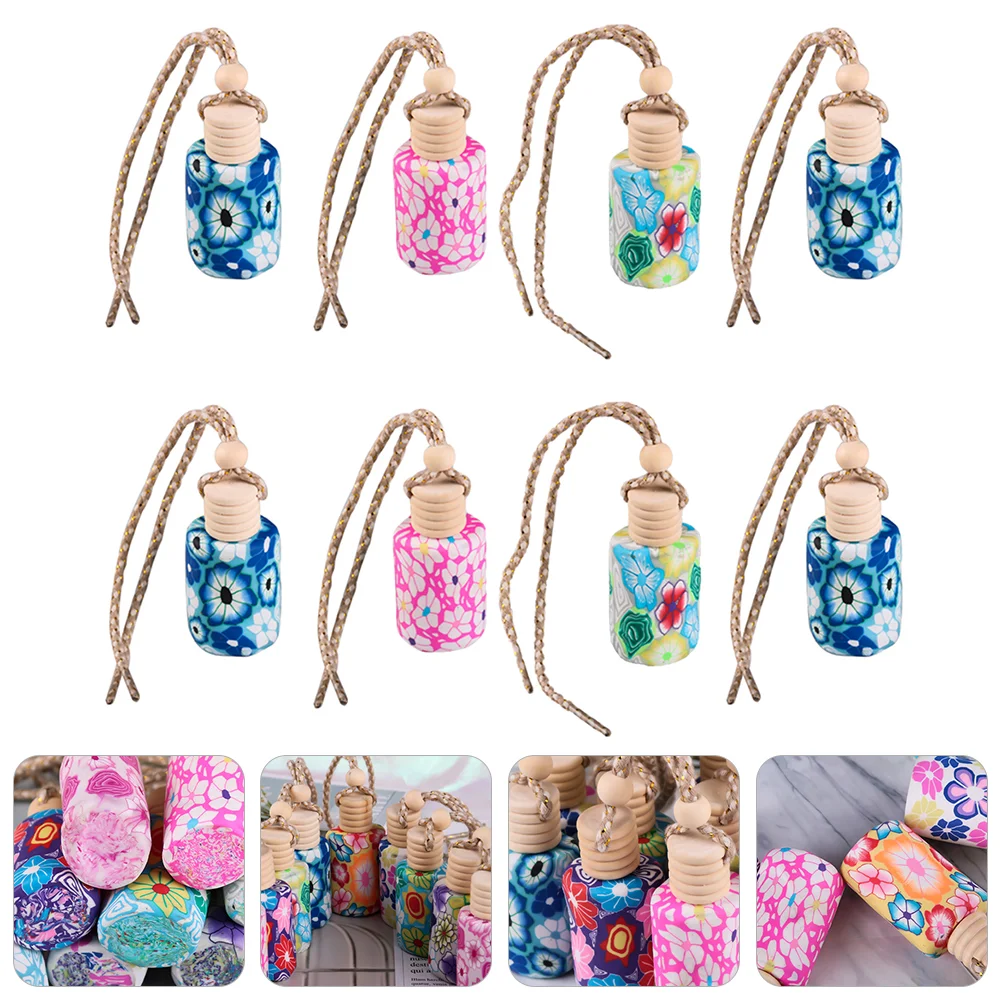 8 Pcs Rearview Mirror Ornament Car Perfume Vial Hanging Essential Oil Bottle Hanging Aromatherapy Bottle Car Hanging Ornament
8 Pcs Rearview Mirror Ornament Car Perfume Vial Hanging Essential Oil Bottle Hanging Aromatherapy Bottle Car Hanging Ornament