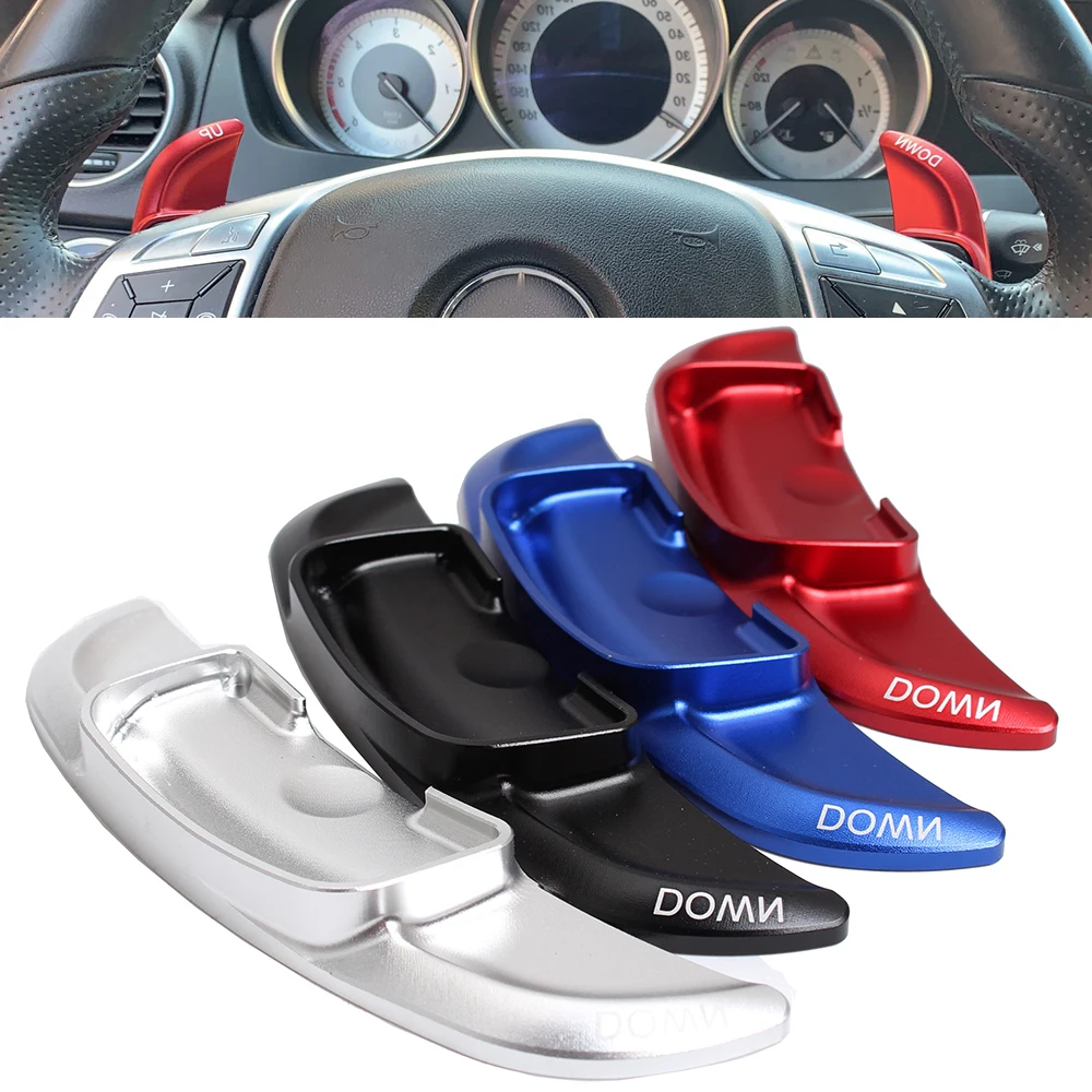 For Mercedes Benz A B M Class W176 W246 GLK SLK CLA GLA Car Steering Wheel Paddle Shift Extension Shifters DSG Sticker styling
For Mercedes Benz A B M Class W176 W246 GLK SLK CLA GLA Car Steering Wheel Paddle Shift Extension Shifters DSG Sticker styling