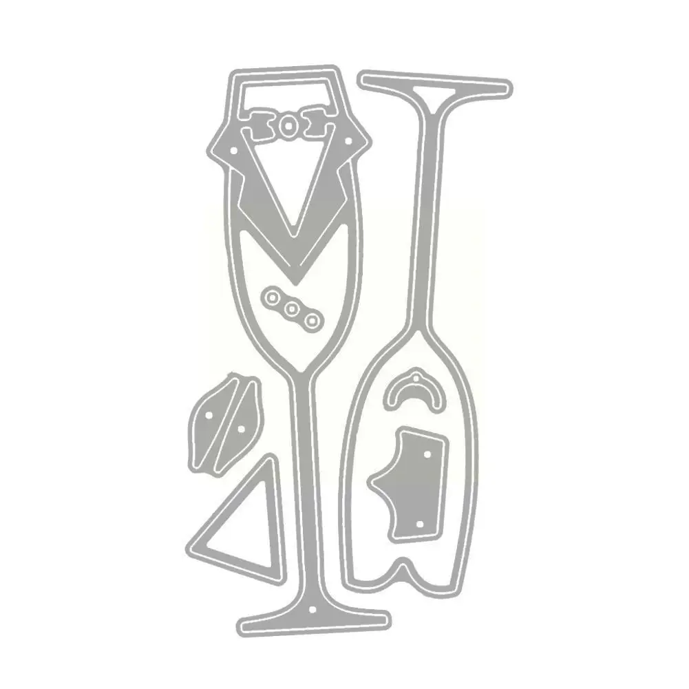 Metal Cutting Dies Cut Die Mold Wine Decoration Scrapbook Paper Knife Craft Punch Stencils Mould T6r8
Metal Cutting Dies Cut Die Mold Wine Decoration Scrapbook Paper Knife Craft Punch Stencils Mould T6r8