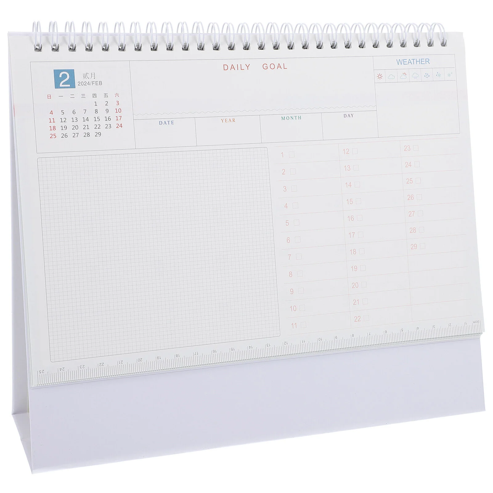 Desk Calendar 2024 Top Decor Calendar-2024 Office Decorations Small Standing Flip Paper Pad
Desk Calendar 2024 Top Decor Calendar-2024 Office Decorations Small Standing Flip Paper Pad