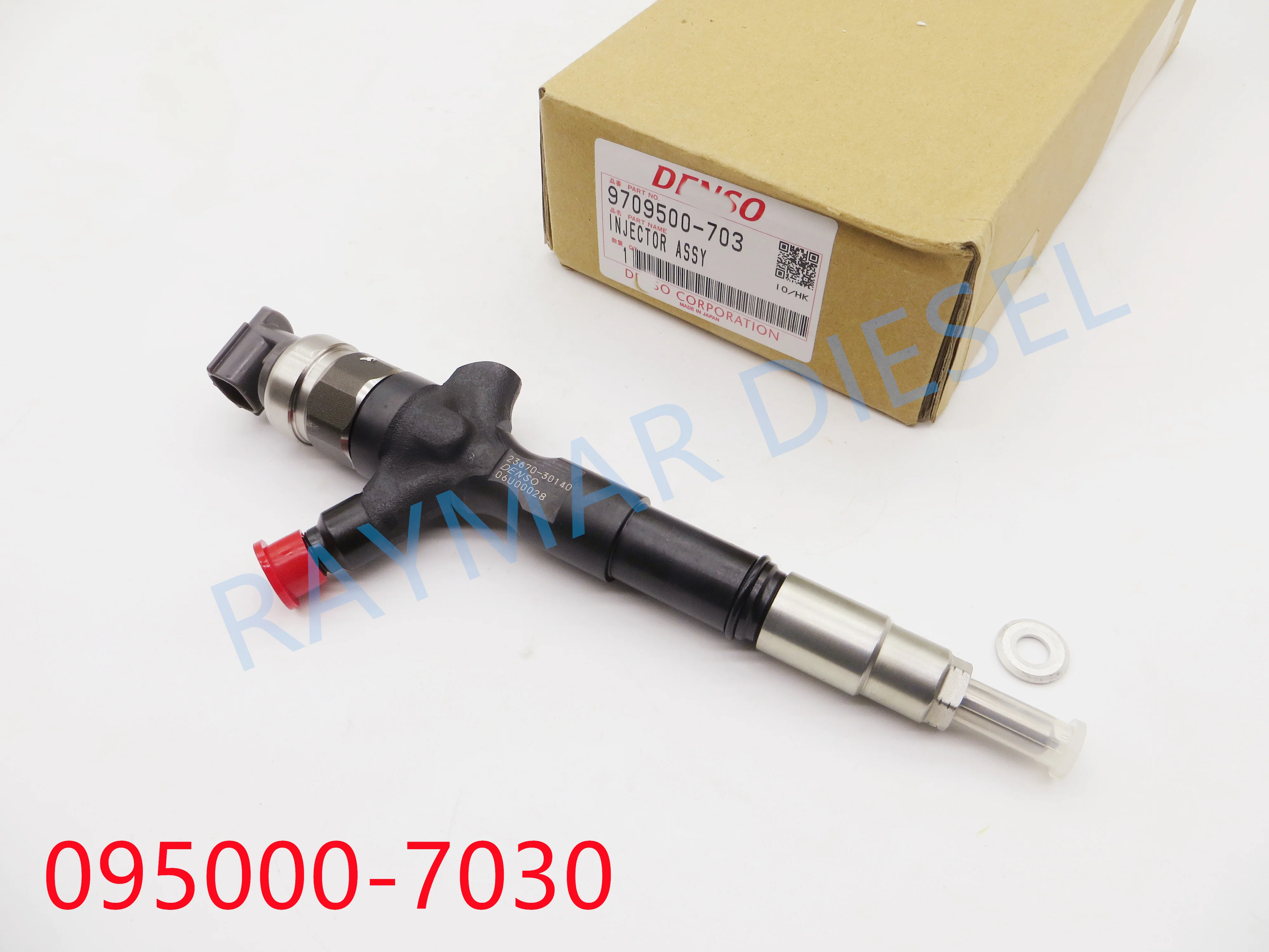 Genuine diesel common rail injector 095000-7030, 095000-7031, 095000-6760, 095000-6761 for 23670-30140
Genuine diesel common rail injector 095000-7030, 095000-7031, 095000-6760, 095000-6761 for 23670-30140