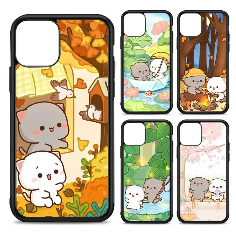 Mochi Peach Goma Cat Phone Case Silicone PC+TPU Case for iPhone 11 12 13 Pro Max 8 7 6 Plus X SE XR Hard Fundas
Mochi Peach Goma Cat Phone Case Silicone PC+TPU Case for iPhone 11 12 13 Pro Max 8 7 6 Plus X SE XR Hard Fundas