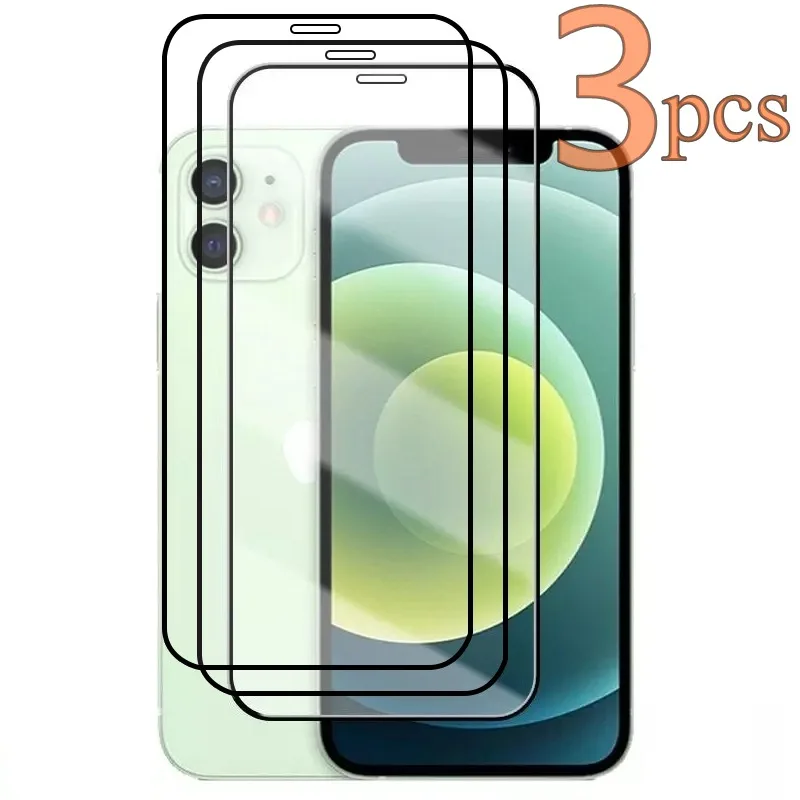3Pcs Protective Glass For iPhone 12 13 Mini 14 11 Pro Xs max Xr Screen Protector For 15 7 8 plus SE 2 12 Pro Protective Glass 
3Pcs Protective Glass For iPhone 12 13 Mini 14 11 Pro Xs max Xr Screen Protector For 15 7 8 plus SE 2 12 Pro Protective Glass