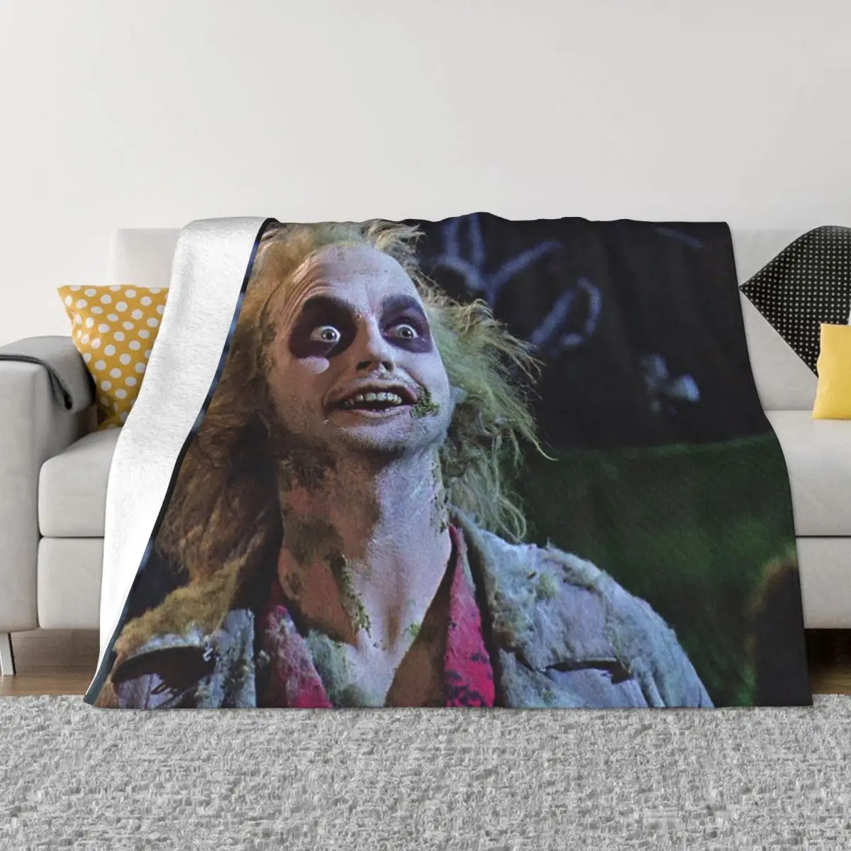 Beetlejuice Horror Movie Blankets Flannel Autumn/Winter Portable Lightweight Thin Throw Blanket for Home Couch Quilt
Beetlejuice Horror Movie Blankets Flannel Autumn/Winter Portable Lightweight Thin Throw Blanket for Home Couch Quilt