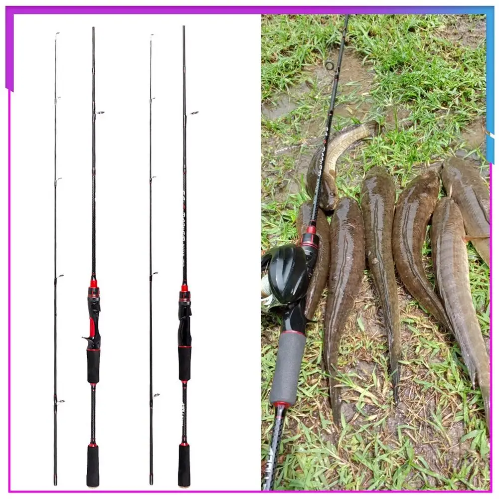 1.8/2.1/2.4M All waters universal type Carbon Fiber Fishing Rod Spinning/Casting Fishing Rod Baitcasting Rod High-performance
1.8/2.1/2.4M All waters universal type Carbon Fiber Fishing Rod Spinning/Casting Fishing Rod Baitcasting Rod High-performance