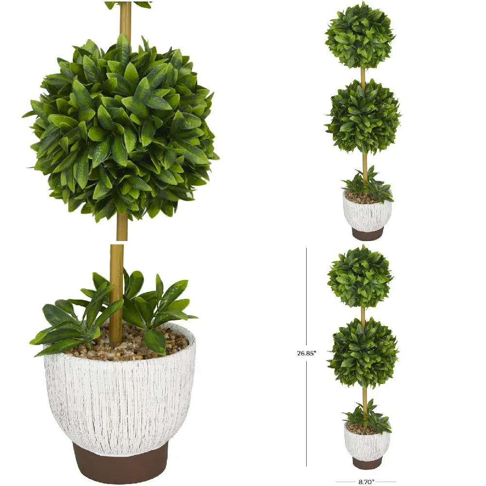 Beautiful 27"H Plastic Contemporary Artificial Foliage, Green 1-Piece Decorative Plant
Beautiful 27"H Plastic Contemporary Artificial Foliage, Green 1-Piece Decorative Plant