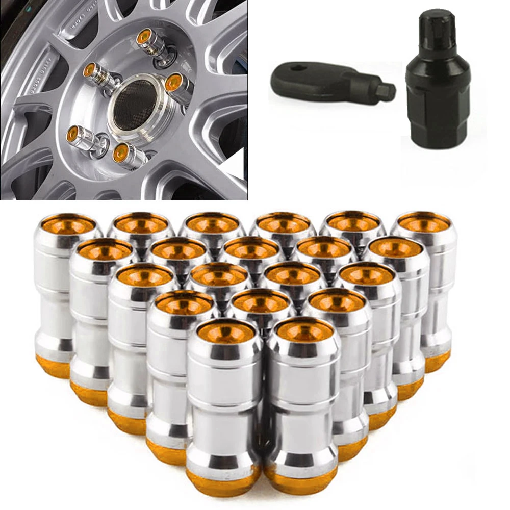 20PCS Racing Lug Wheel Nuts M12x1.5/1.25 Screw Aluminum Tuner Racing Lug Nut Car Modification Accessories
20PCS Racing Lug Wheel Nuts M12x1.5/1.25 Screw Aluminum Tuner Racing Lug Nut Car Modification Accessories