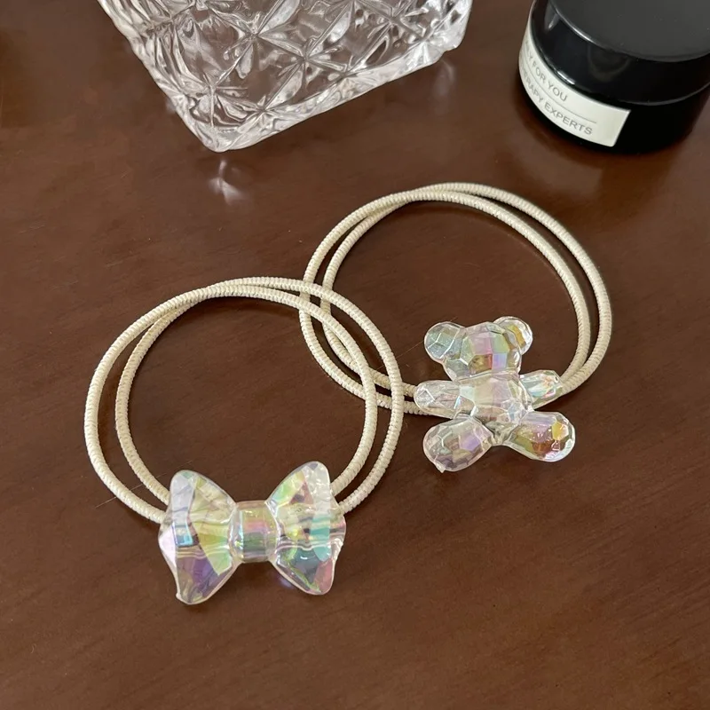 1pcs Lovely Transparent Bowknot Bear Hair Rope Girl Heart Fancy Color Hair Ring Head Rope Hair Band Hair Band
1pcs Lovely Transparent Bowknot Bear Hair Rope Girl Heart Fancy Color Hair Ring Head Rope Hair Band Hair Band