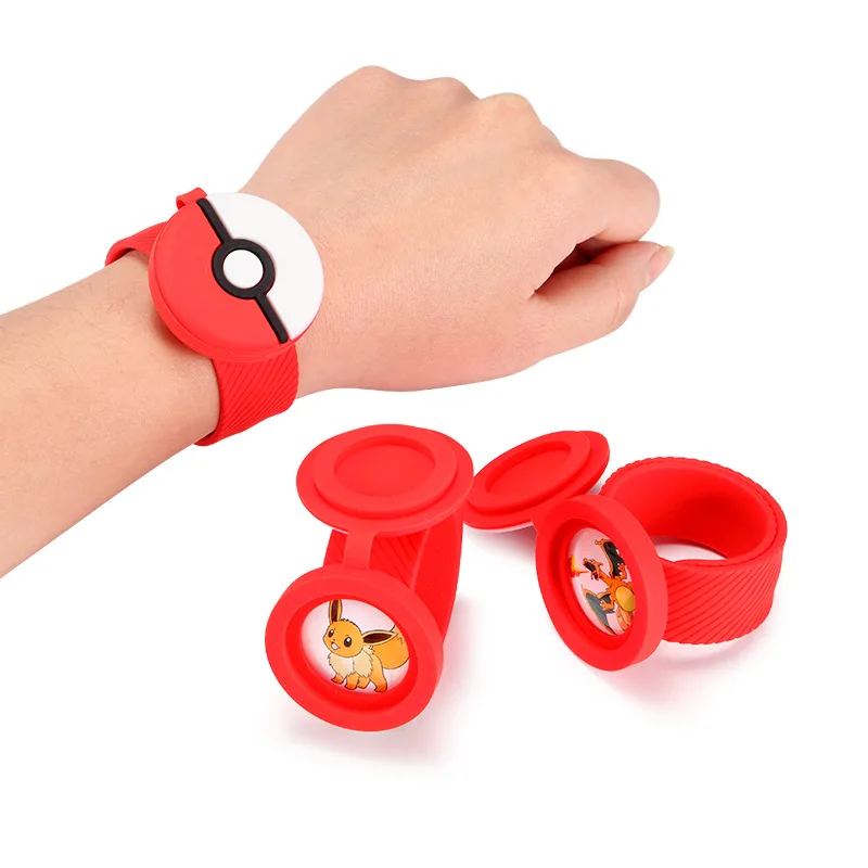 Pokemon silicone pop ring toy pat with bracelet children's birthday holiday gift role-playing props fire-breathing dragon
Pokemon silicone pop ring toy pat with bracelet children's birthday holiday gift role-playing props fire-breathing dragon