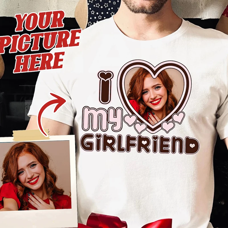 Personalized Unisex I Heart My Girlfriend Tshirt I Love My Girlfriend Women T Shirt Valentine Day Gift Photo Here
Personalized Unisex I Heart My Girlfriend Tshirt I Love My Girlfriend Women T Shirt Valentine Day Gift Photo Here