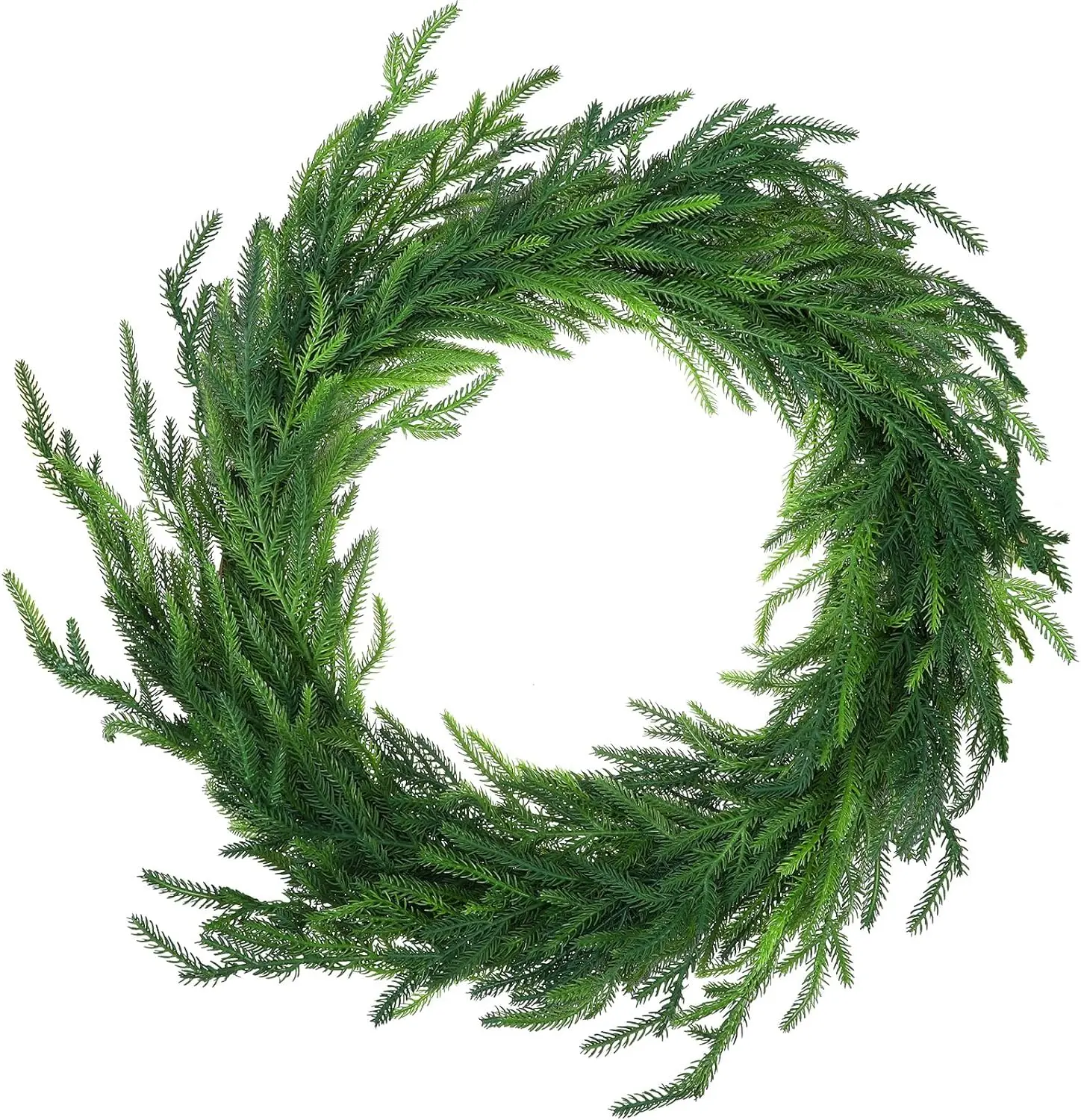 1/2PCS 9FT Christmas Garlands Norfolk Pine Garland Artificial Faux Greenery Garland for Holiday Indoor Mantle Decor Wall Decor
1/2PCS 9FT Christmas Garlands Norfolk Pine Garland Artificial Faux Greenery Garland for Holiday Indoor Mantle Decor Wall Decor