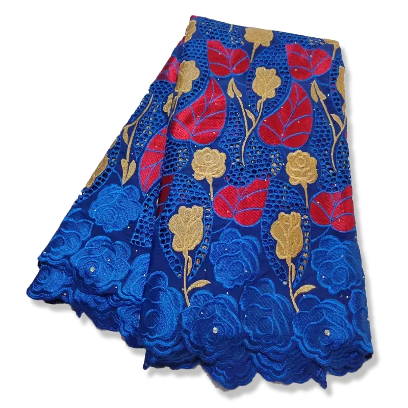 5 Yards African Lace Fabric 2022 Royal Blue Lace Fabric Nigerian Net Fabric Guipure Cord Tulle French Lace Fabric for Wedding 2
5 Yards African Lace Fabric 2022 Royal Blue Lace Fabric Nigerian Net Fabric Guipure Cord Tulle French Lace Fabric for Wedding 2