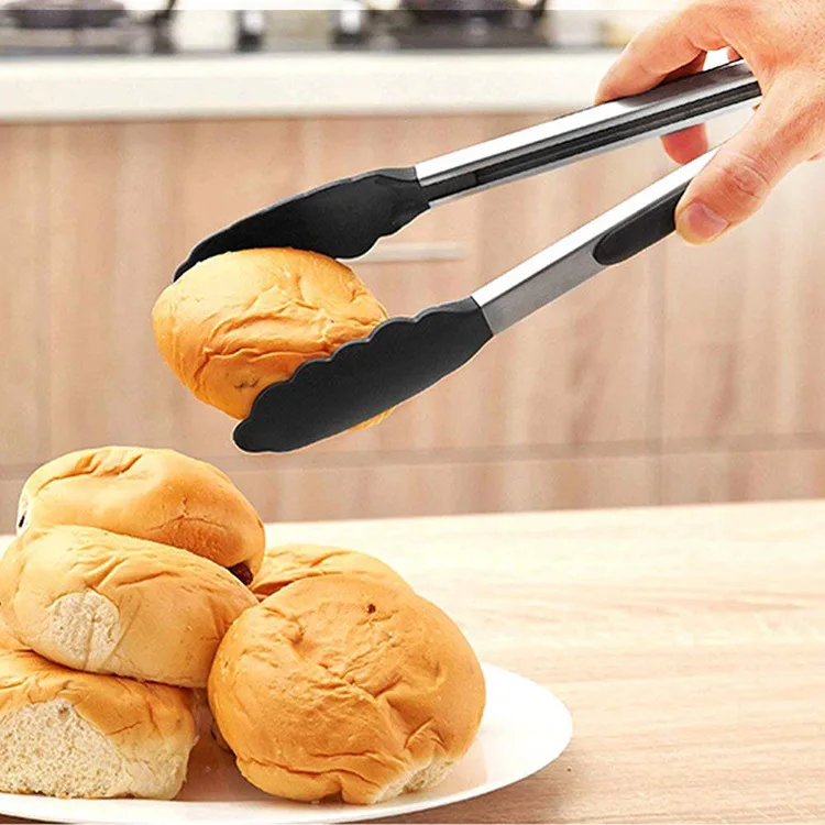 Силиконовый зажим для пищевых продуктов, устойчивый к высоким температурам Зажим для барбекю, сковорода для хлеба, жареный стейк, 7 дюймов
Силиконовый зажим для пищевых продуктов, устойчивый к высоким температурам Зажим для барбекю, сковорода для хлеба, жареный стейк, 7 дюймов