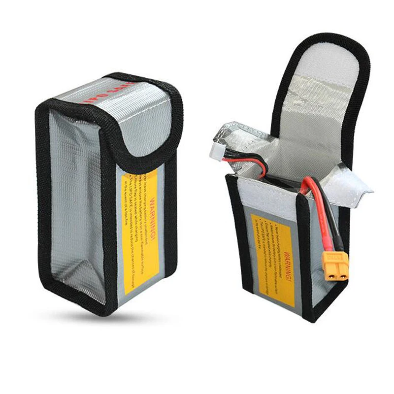 High Quality 90*64*50MM Fireproof Explosionproof RC LiPo Battery Safety Bag Safe Guard Charge Sack
High Quality 90*64*50MM Fireproof Explosionproof RC LiPo Battery Safety Bag Safe Guard Charge Sack