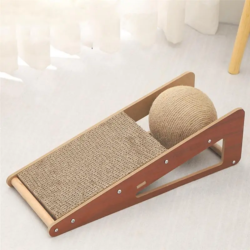 Home Cat Scratcher Wear-resistant Scratching Board Interesting Cat Scratching Ball Cat Supply for Playing Home Cat Kitten
Home Cat Scratcher Wear-resistant Scratching Board Interesting Cat Scratching Ball Cat Supply for Playing Home Cat Kitten