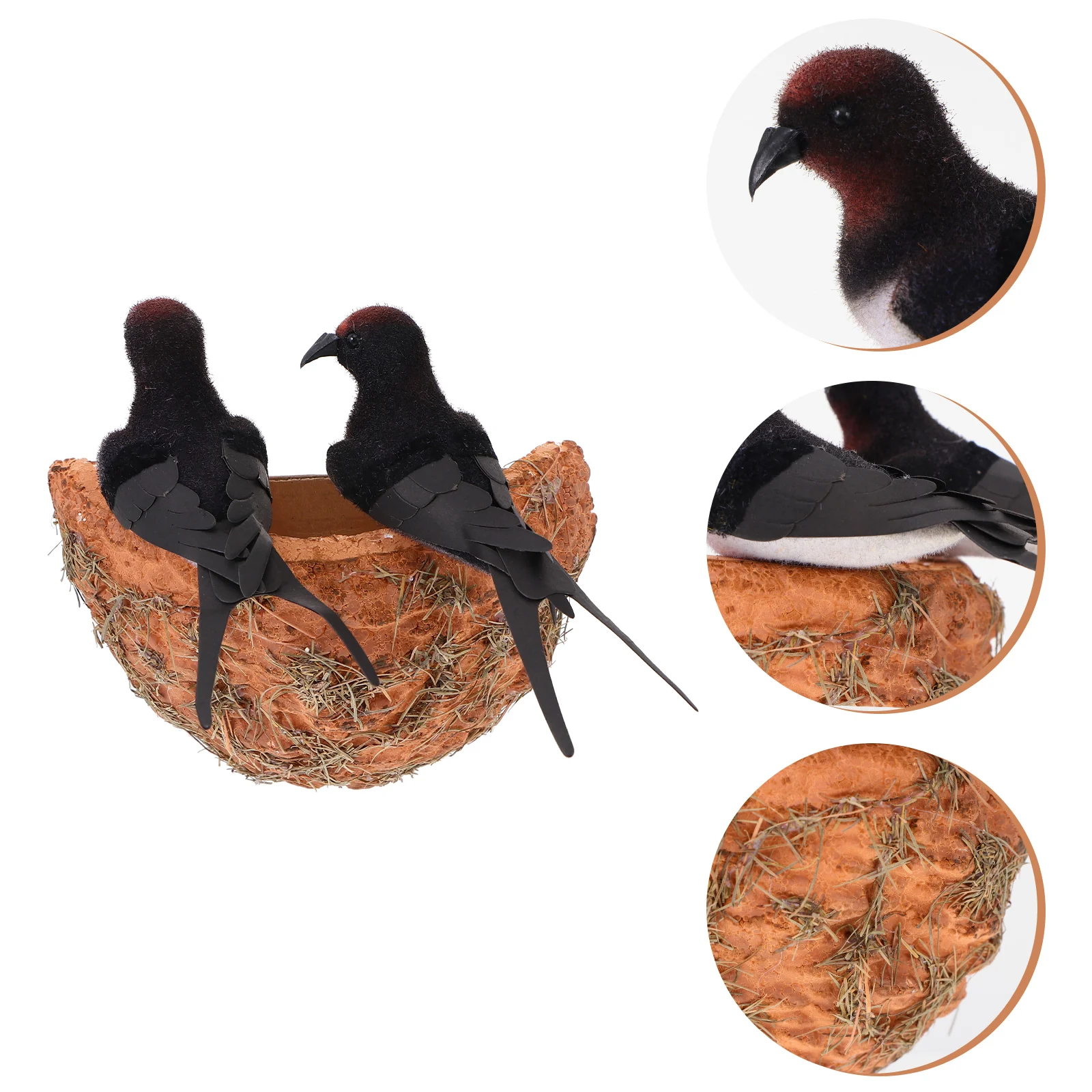 1 Set Simulated Swallow Nest Teaching Model Photography Prop Decorative Garden Park Wall Adornment Landscape Ornament
1 Set Simulated Swallow Nest Teaching Model Photography Prop Decorative Garden Park Wall Adornment Landscape Ornament