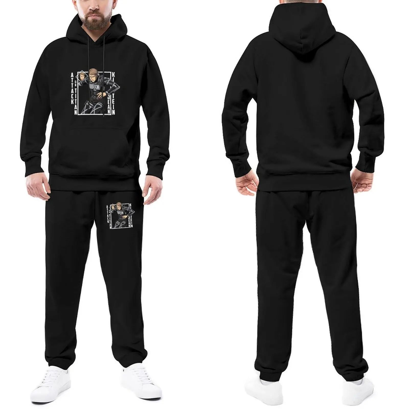 Trapstar Tracksuits Attack on Titan Jean Kirstein Hooded Suits Giant World Survive Cruelly Hooded Suits Casual Jogger Sportswear
Trapstar Tracksuits Attack on Titan Jean Kirstein Hooded Suits Giant World Survive Cruelly Hooded Suits Casual Jogger Sportswear