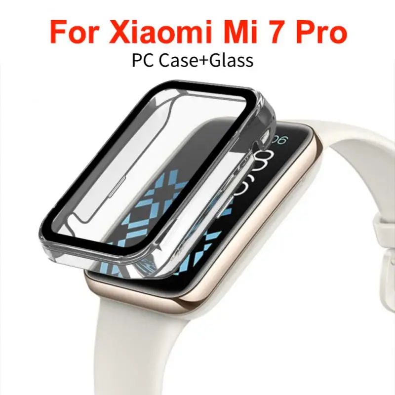 Protective Case Pc Case And Glass For Xiaomi Mi Band 7 Protective Bumper For Mi Band 7 Tempered Glass Cover Full Cover
Protective Case Pc Case And Glass For Xiaomi Mi Band 7 Protective Bumper For Mi Band 7 Tempered Glass Cover Full Cover