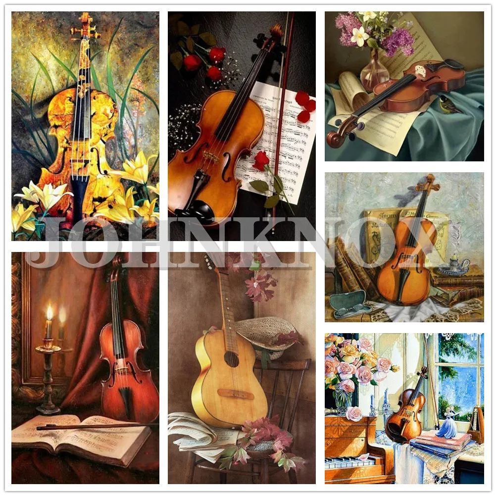 Diamond Embroidery Violin Diamond Painting Full Drill Diamond Mosaic Art Flower Picture Rhinestone Home Decoration New Year Gift
Diamond Embroidery Violin Diamond Painting Full Drill Diamond Mosaic Art Flower Picture Rhinestone Home Decoration New Year Gift