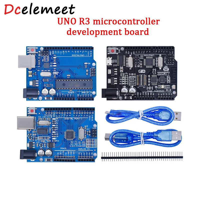 1Set UNO R3 Official Box ATMEGA16U2/UNO+WiFi R3 MEGA328P Chip CH340G With USB Cable For Arduino UNO R3 Development Board ESP8266
1Set UNO R3 Official Box ATMEGA16U2/UNO+WiFi R3 MEGA328P Chip CH340G With USB Cable For Arduino UNO R3 Development Board ESP8266