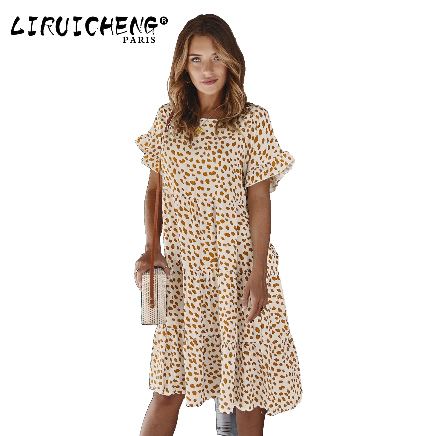2023 Women's Original Fashion Temperament Comfortable Designer Brand Spring Lotus Leaf Sleeve Polka Dot Light Mature Dress
2023 Women's Original Fashion Temperament Comfortable Designer Brand Spring Lotus Leaf Sleeve Polka Dot Light Mature Dress
