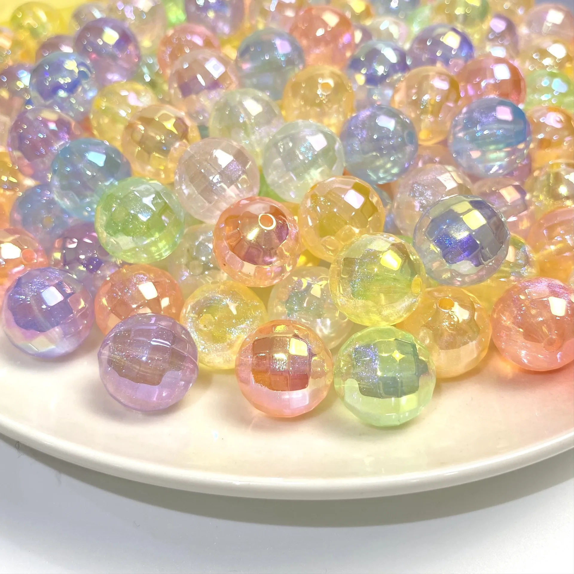 10pcs/bag 16mm Uv Electroplating Section Earth Bead Straight Hole Loose Acrylic Beads for Jewelry Making
10pcs/bag 16mm Uv Electroplating Section Earth Bead Straight Hole Loose Acrylic Beads for Jewelry Making