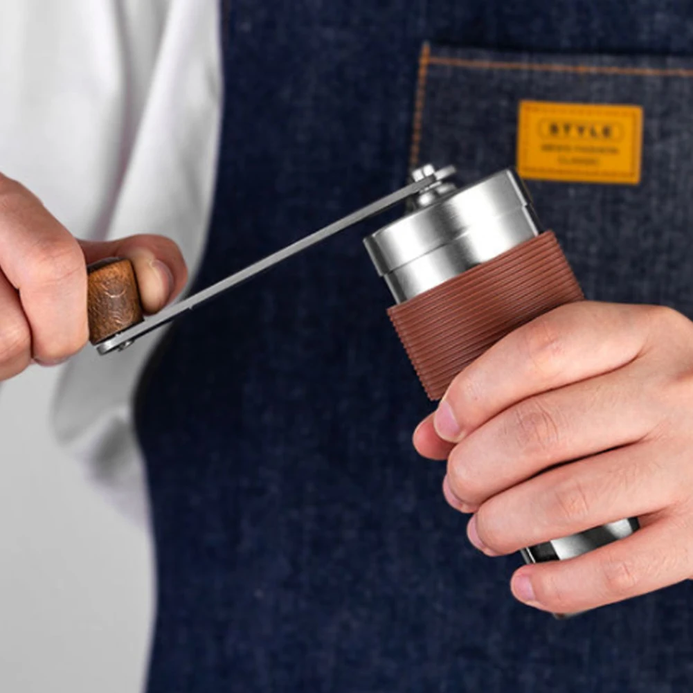 Portable Manual Coffee Grinder Espresso Coffee Bean Grinder Stainless Steel Burr Conical Grinders Handmade Coffee Tools
Portable Manual Coffee Grinder Espresso Coffee Bean Grinder Stainless Steel Burr Conical Grinders Handmade Coffee Tools