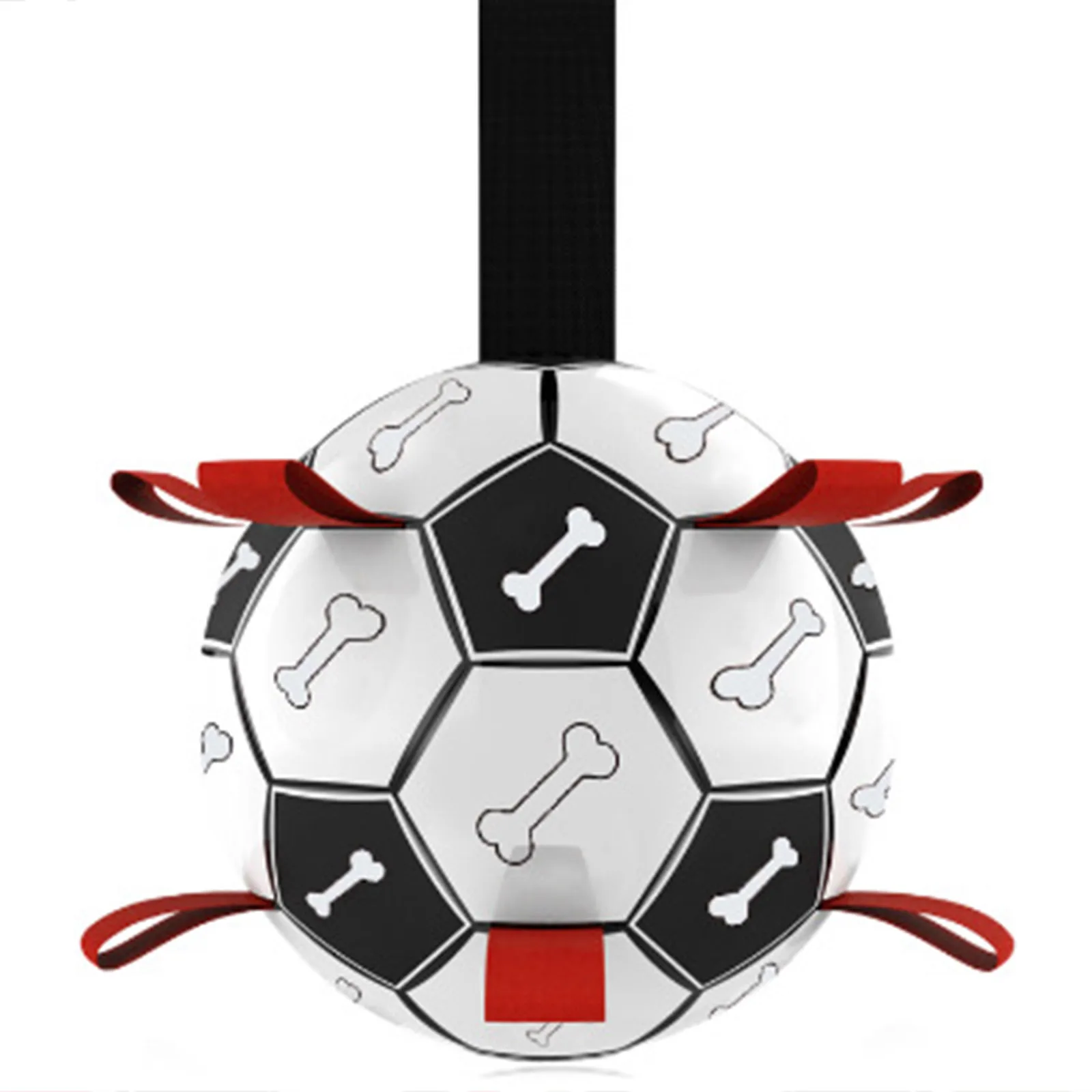 Pet Dogs Training Soccer Ball Interactive Toy Ball with Grab Tabs Inflatable Ball for Indoor Outdoor Playing
Pet Dogs Training Soccer Ball Interactive Toy Ball with Grab Tabs Inflatable Ball for Indoor Outdoor Playing