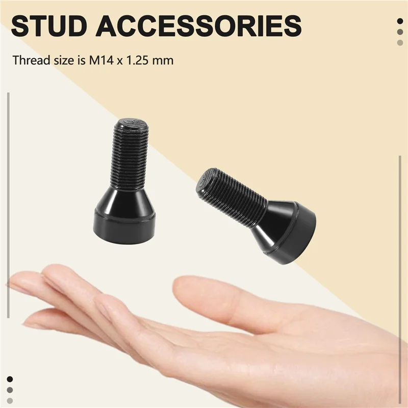 Anti-Theft Wheel Stud Bolt Locks 14X1.25MM for BMW High Security Type Wheel Lock Set 36136792851
Anti-Theft Wheel Stud Bolt Locks 14X1.25MM for BMW High Security Type Wheel Lock Set 36136792851