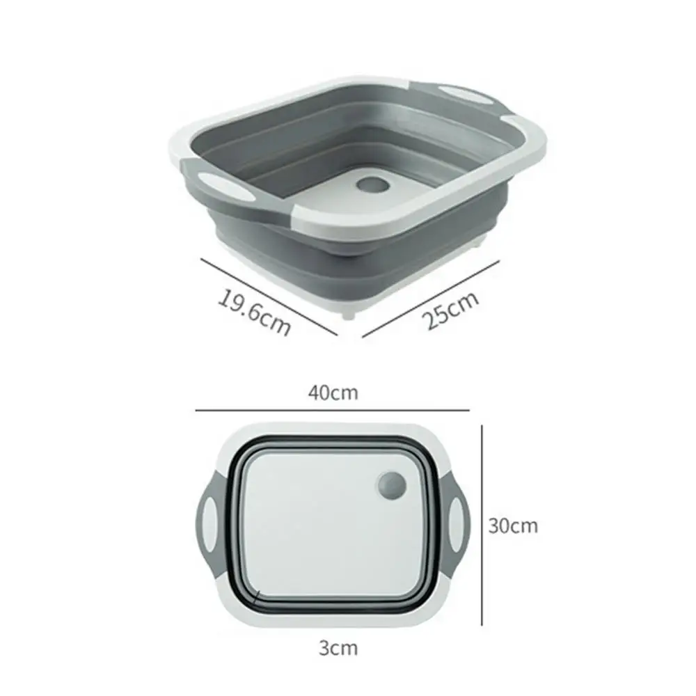Cutting Board Anti-skid Multifunction Collapsible Dish Tub 3 In 1 Folding Sink Drain Basket Travel Outdoor Camp Portable Basins
Cutting Board Anti-skid Multifunction Collapsible Dish Tub 3 In 1 Folding Sink Drain Basket Travel Outdoor Camp Portable Basins
