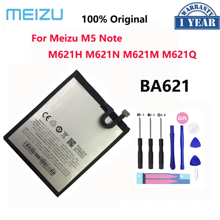 Новый оригинальный аккумулятор 4000 мАч BA621 для Meizu Note5 / M5 Note M621N/M621Q/M621H/M621M, батареи для мобильных телефонов, аккумулятор
Новый оригинальный аккумулятор 4000 мАч BA621 для Meizu Note5 / M5 Note M621N/M621Q/M621H/M621M, батареи для мобильных телефонов, аккумулятор