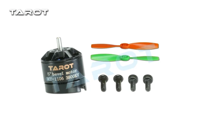 1 шт. Tarot MT1106II 5-градусный бесщеточный двигатель с пропеллерами для 120 130 140 150 мини гоночного дрона TL150M3
1 шт. Tarot MT1106II 5-градусный бесщеточный двигатель с пропеллерами для 120 130 140 150 мини гоночного дрона TL150M3