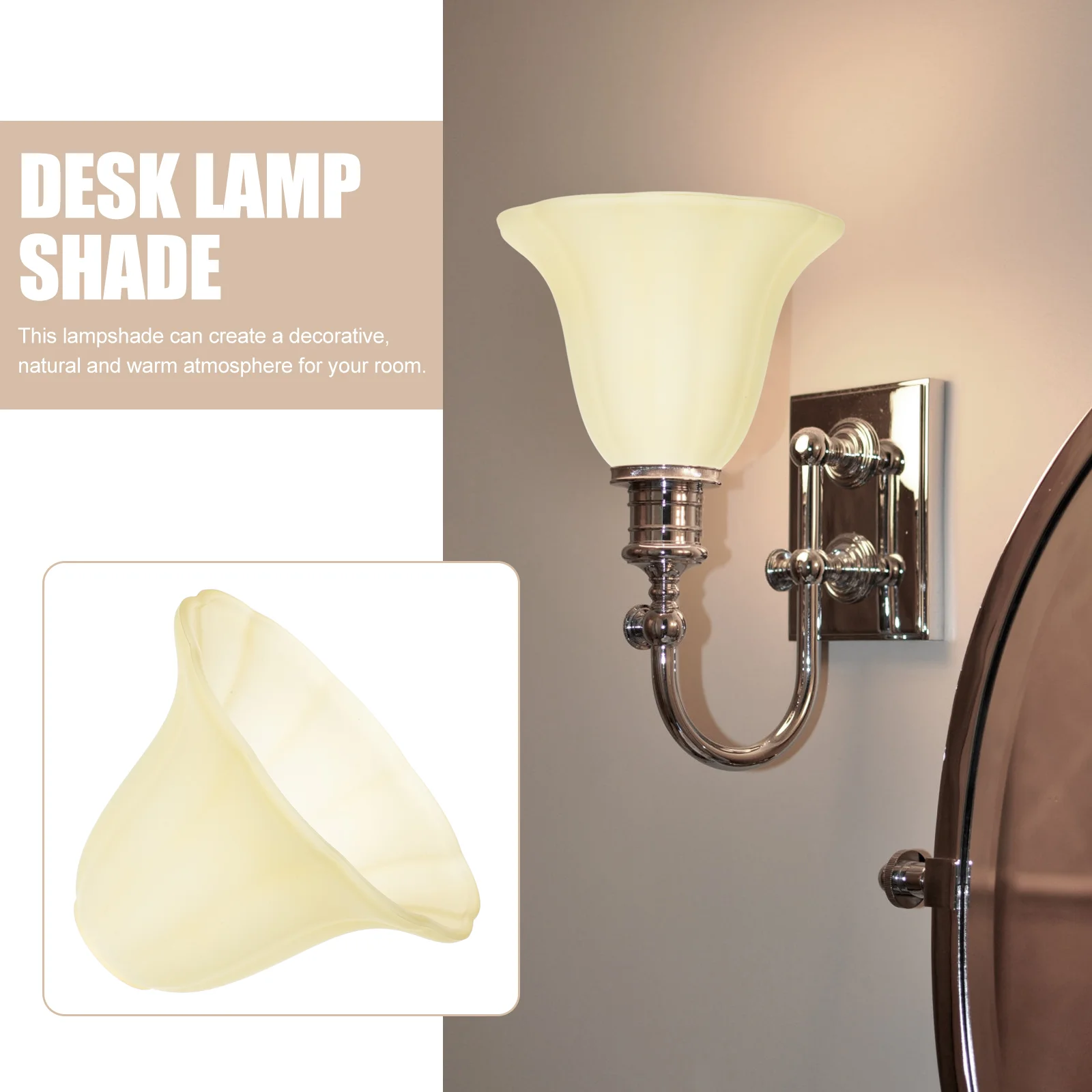 Lamp Shade Glass Table Light Shade Retro Ceiling Light Lampshade E27 Light Cover
Lamp Shade Glass Table Light Shade Retro Ceiling Light Lampshade E27 Light Cover